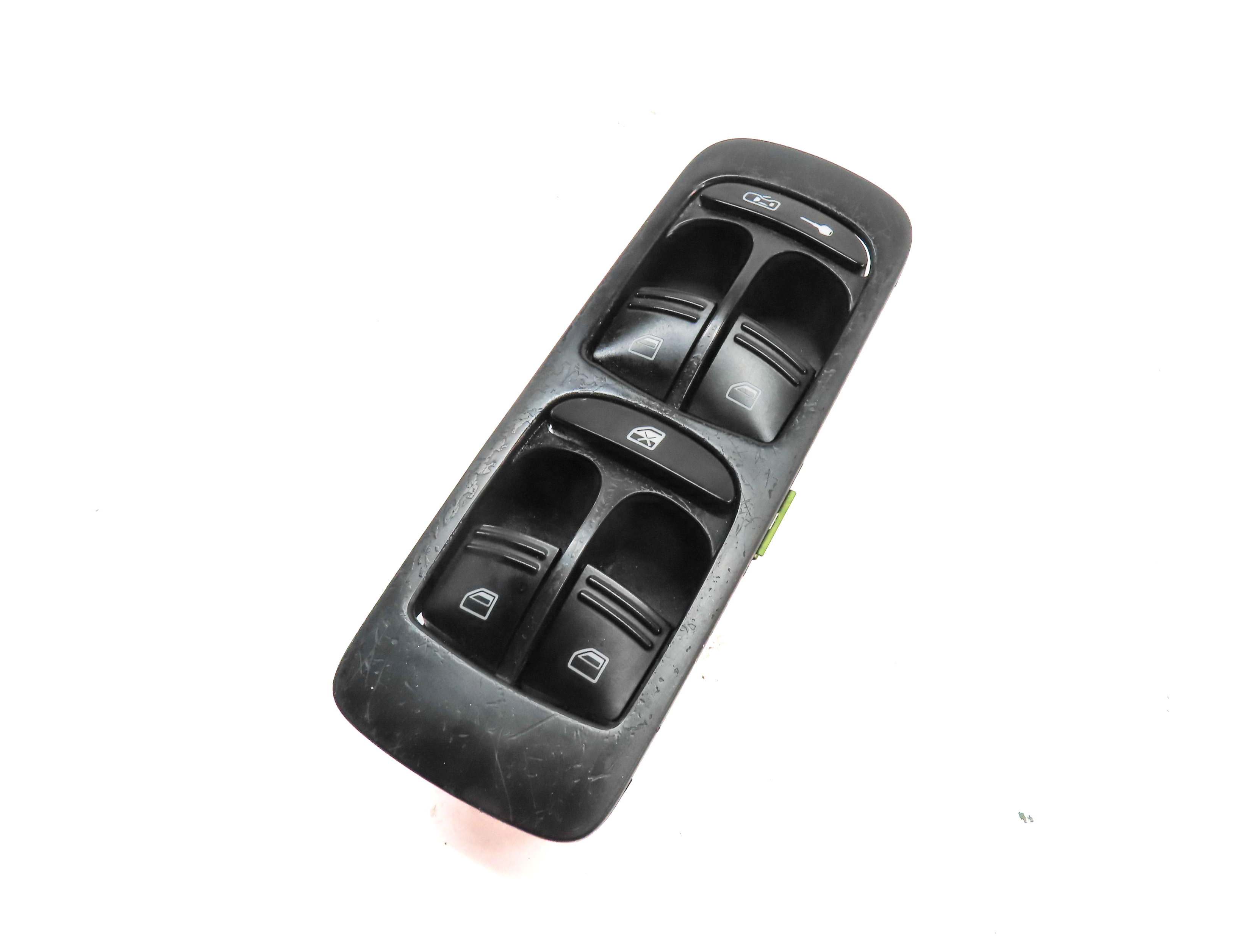 03-10 PORSCHE CAYENNE 955 957 LEFT FRONT DRIVER DOOR WINDOW SWITCH (BLACK) — exact item pictured